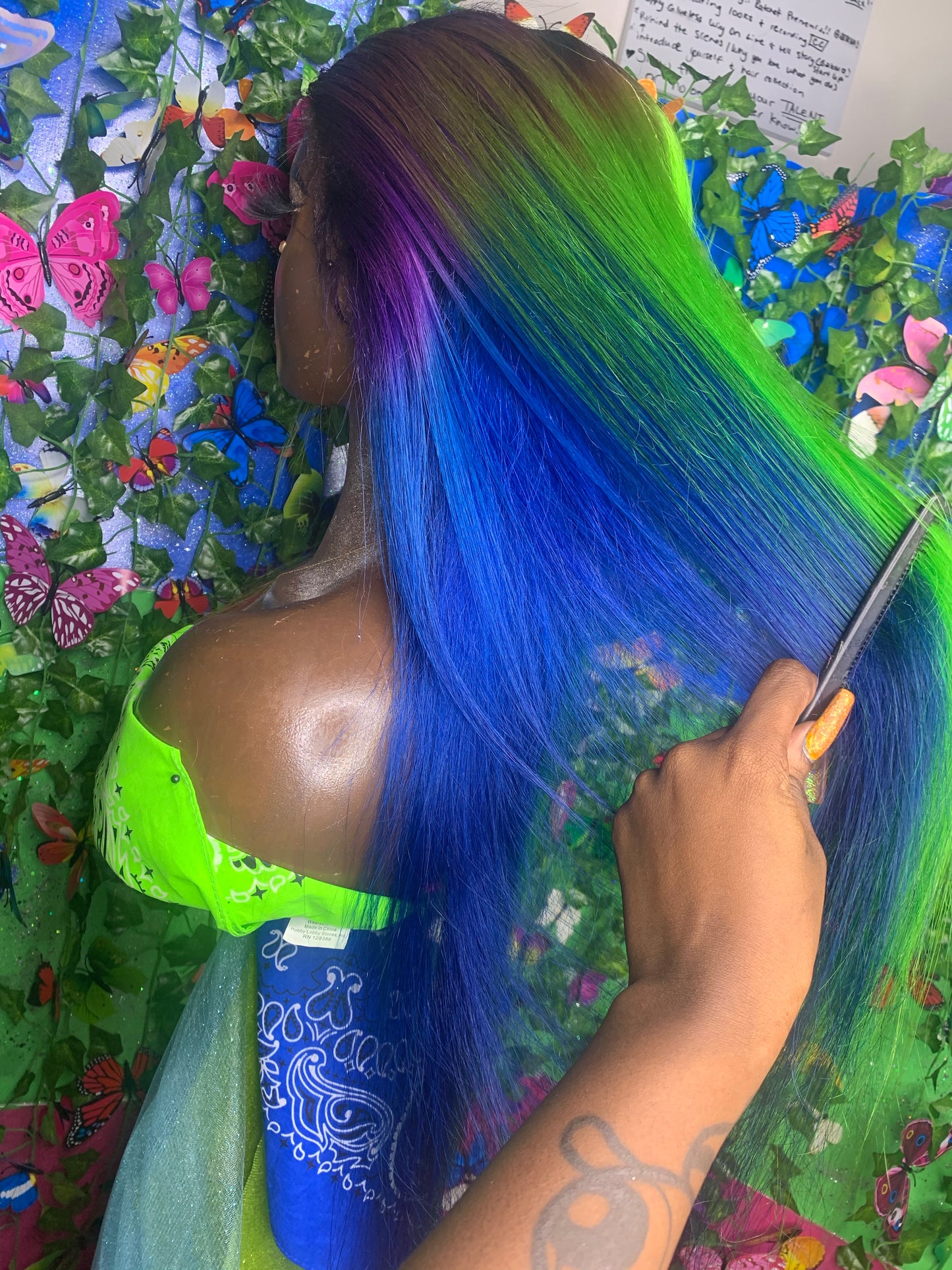 PAINT MY HAIR 🎨