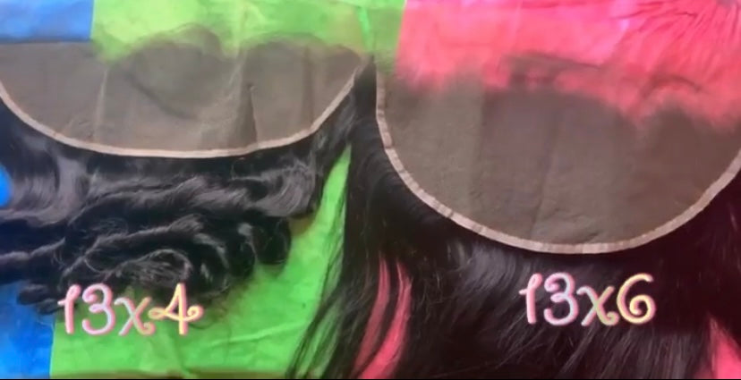 Transparent Lace Frontal Wigs (Uncustomized)